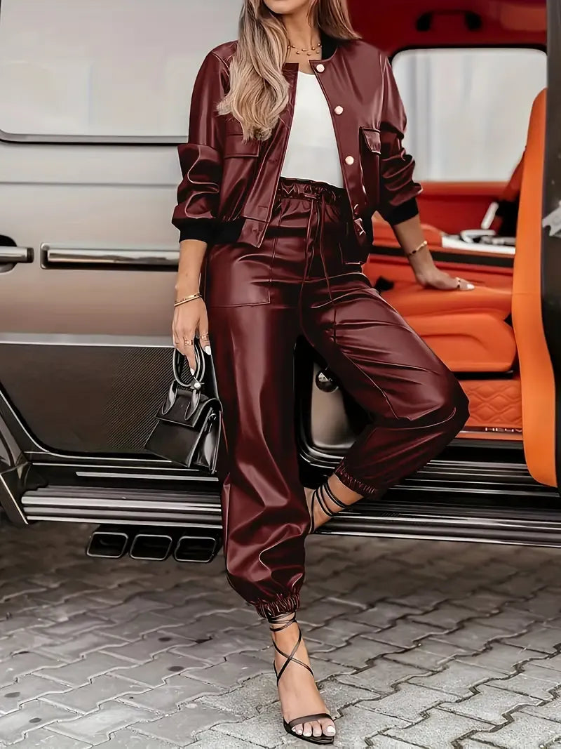 Estela - Skórzany zestaw