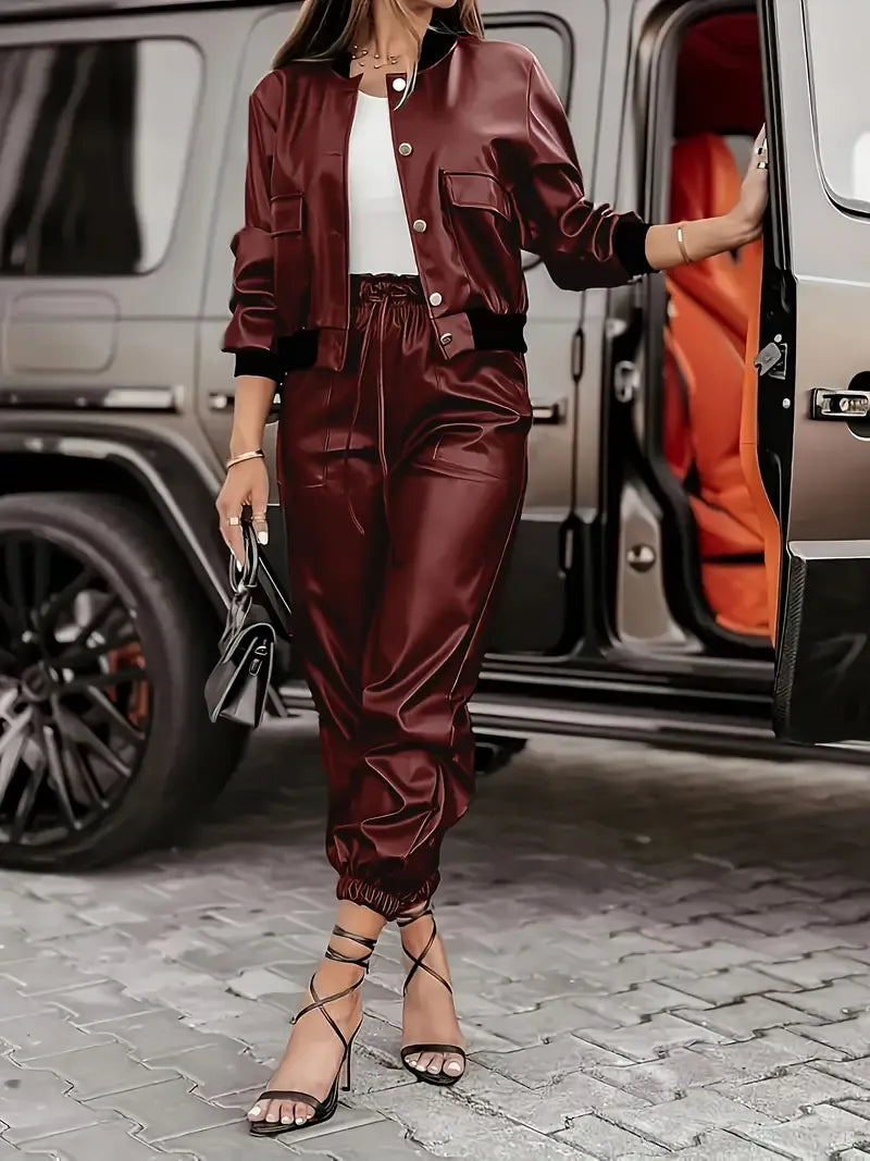 Estela - Skórzany zestaw