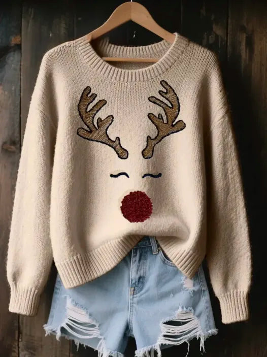 Cozy Rudolph Sweter