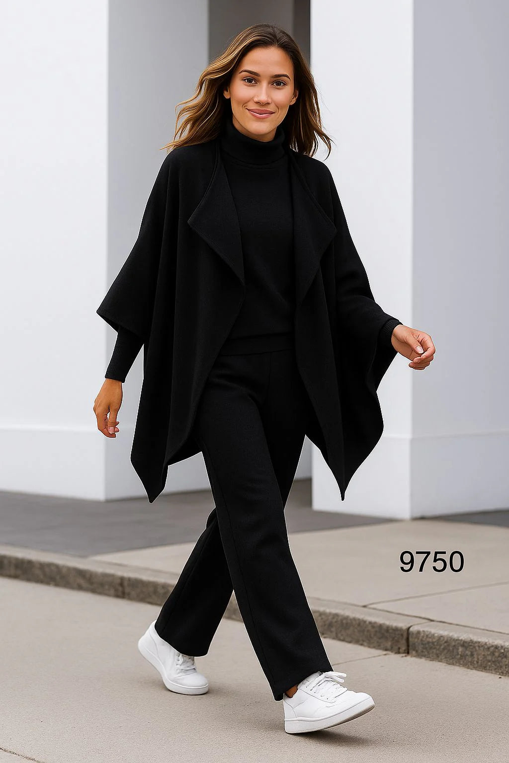 Mella - Komplet kardigan, bluzka i spodnie