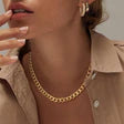 Cavaro gold chunky cuban link
