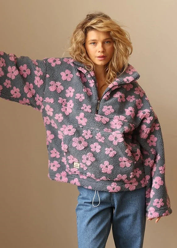 Daisy ~ Polarowy sweter Bloom