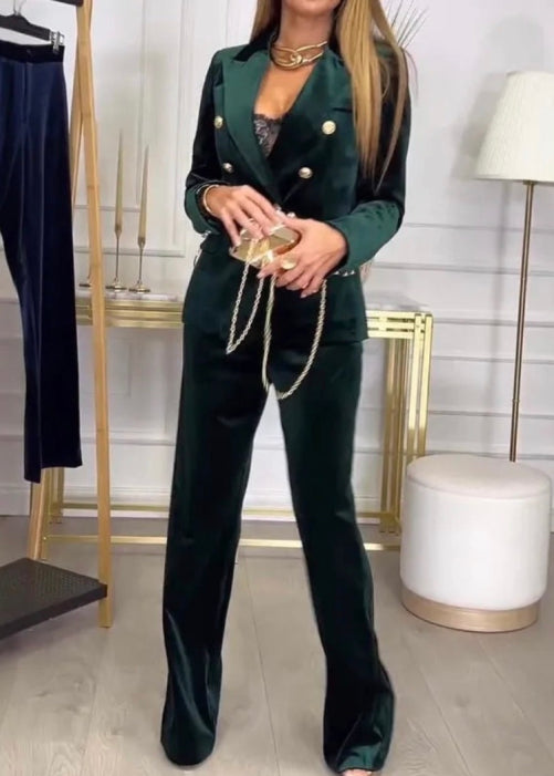 Nora - Elegancki zestaw z aksamitu