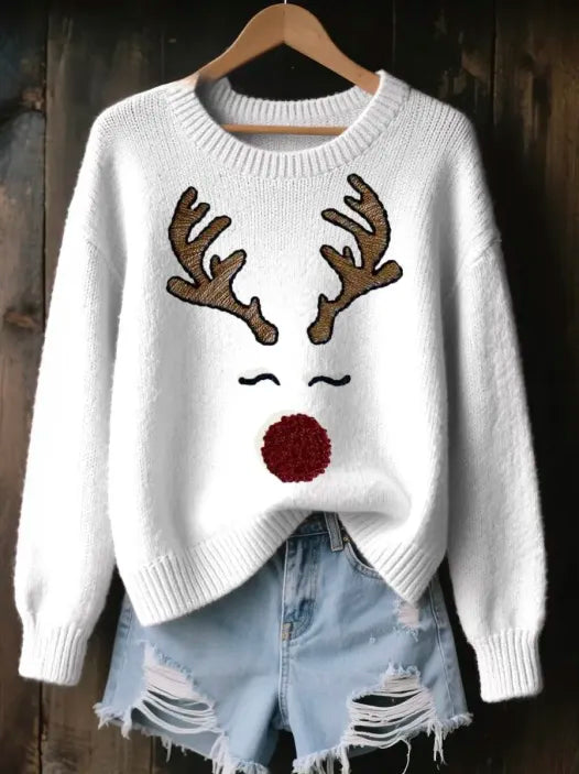 Cozy Rudolph Sweter
